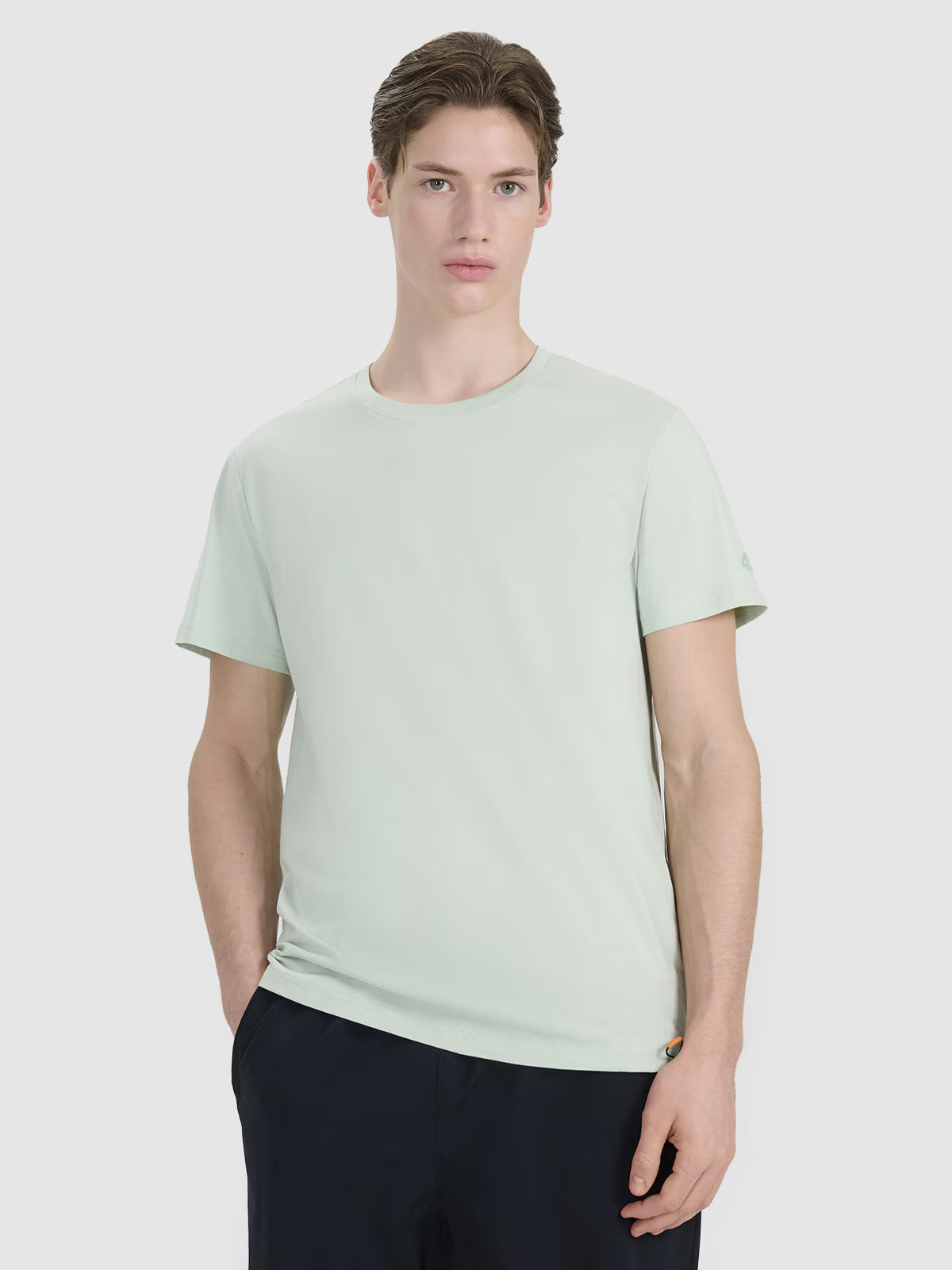 T-shirt regular z nadrukiem męski