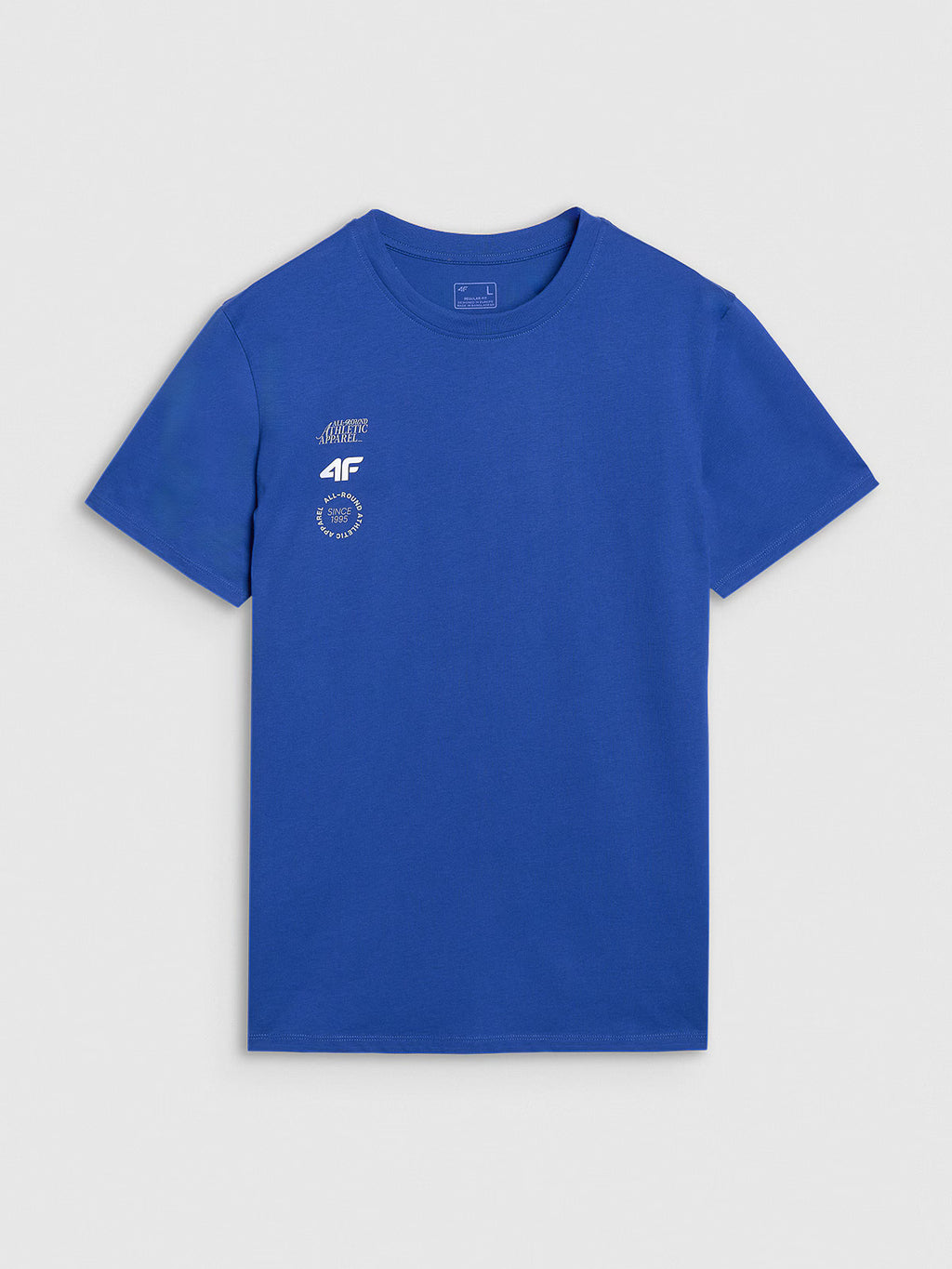 T-shirt regular z nadrukiem męski