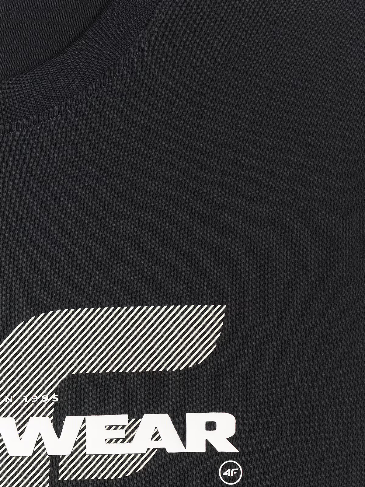 T-shirt regular z nadrukiem męski