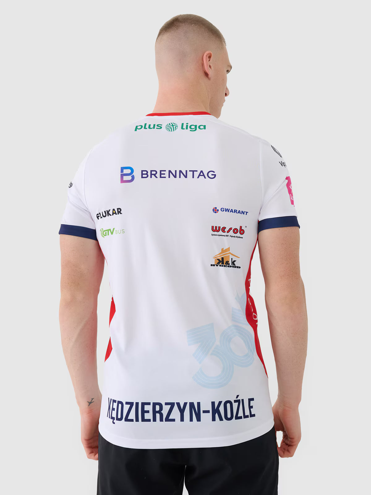 Koszulka meczowa replika wyjazdowa z sezonu 2024/25 męska 4F x Zaksa Kędzierzyn Koźle