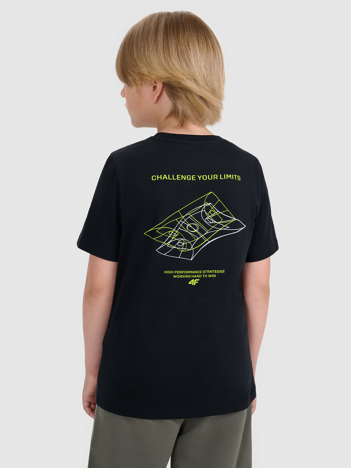 T-shirt regular z nadrukiem chłopięcy
