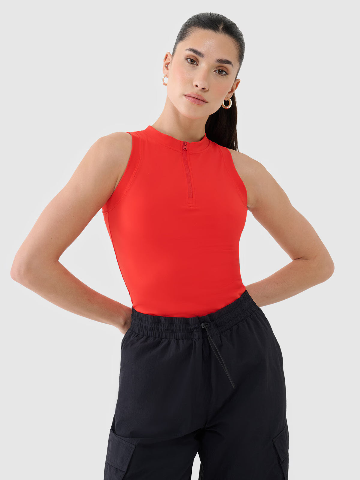 Crop-top slim damski