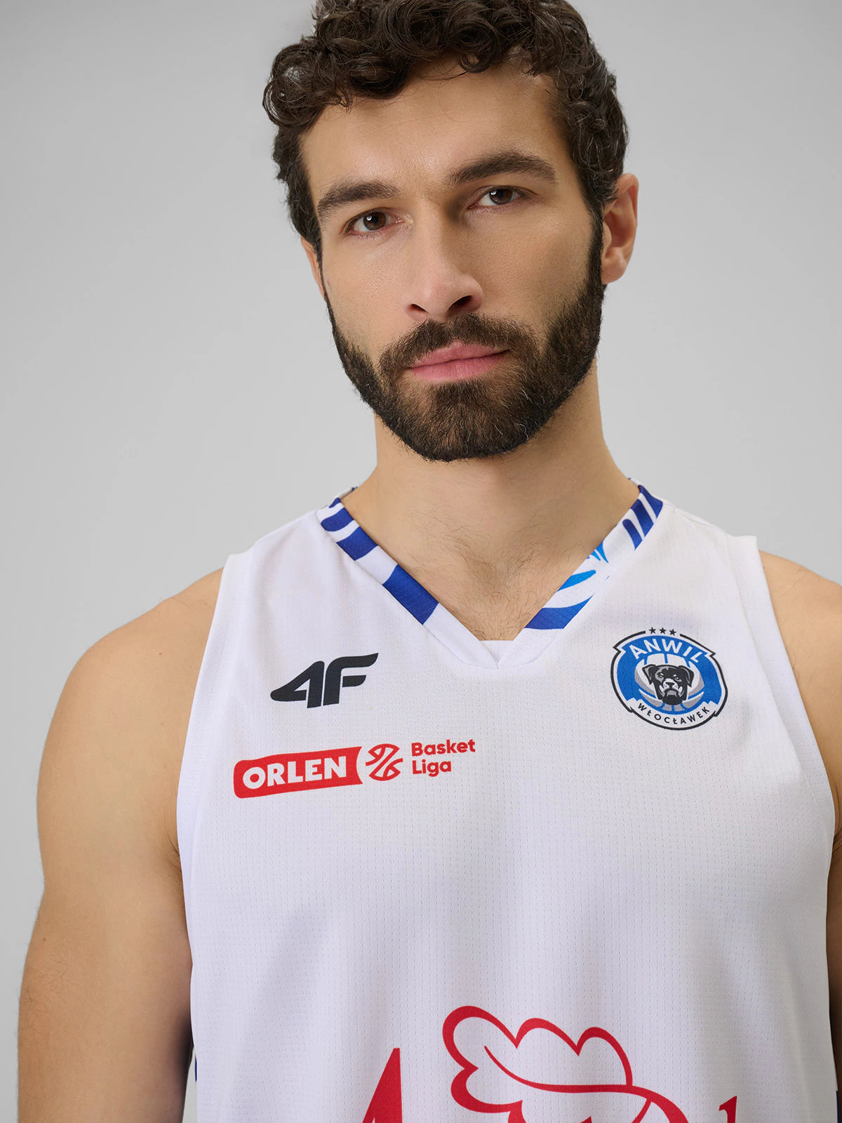 Koszulka meczowa replika wyjazdowa z sezonu 2025/26 męska 4F x Anwil Włocławek