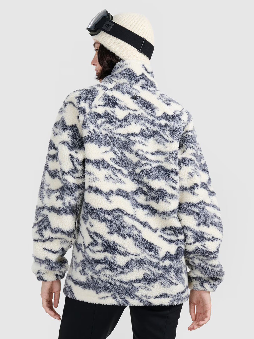Polar sherpa oversize ze stójką uniseks
