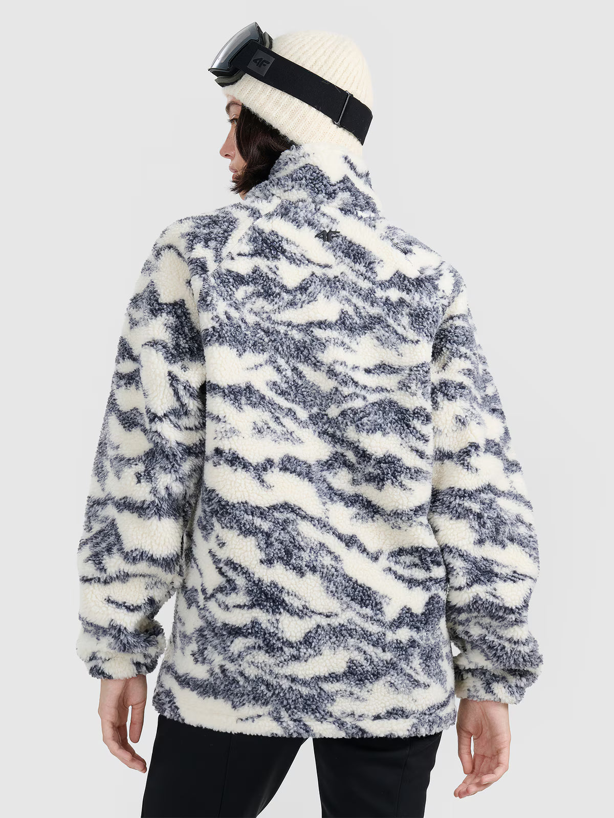 Polar sherpa oversize ze stójką uniseks