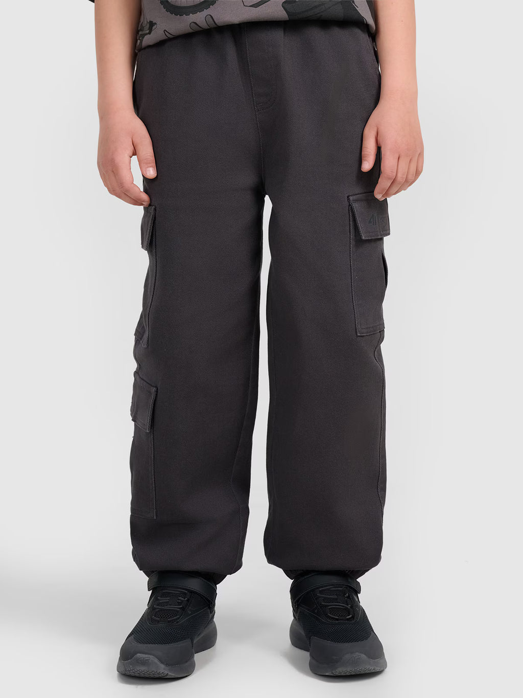 Spodnie casual cargo chłopięce