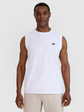 Tank top regular gładki męski