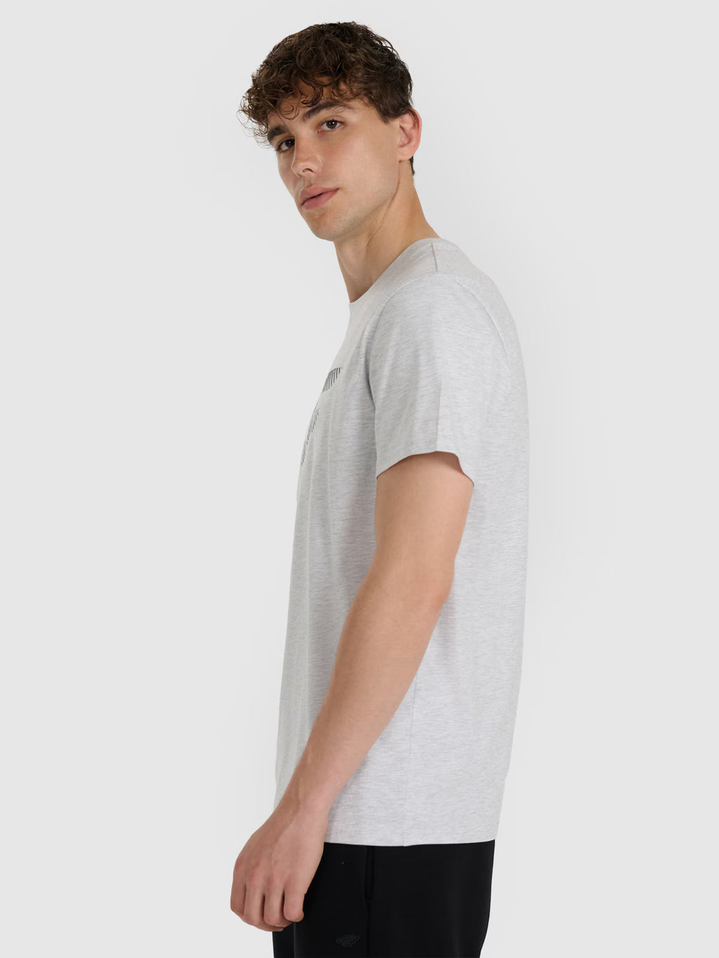 T-shirt regular z nadrukiem męski