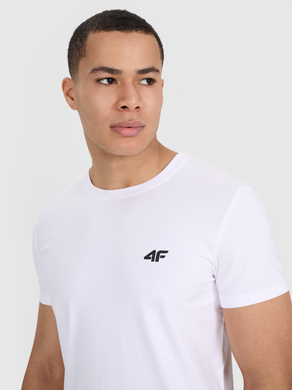 T-shirt slim gładki męski (2-pack)