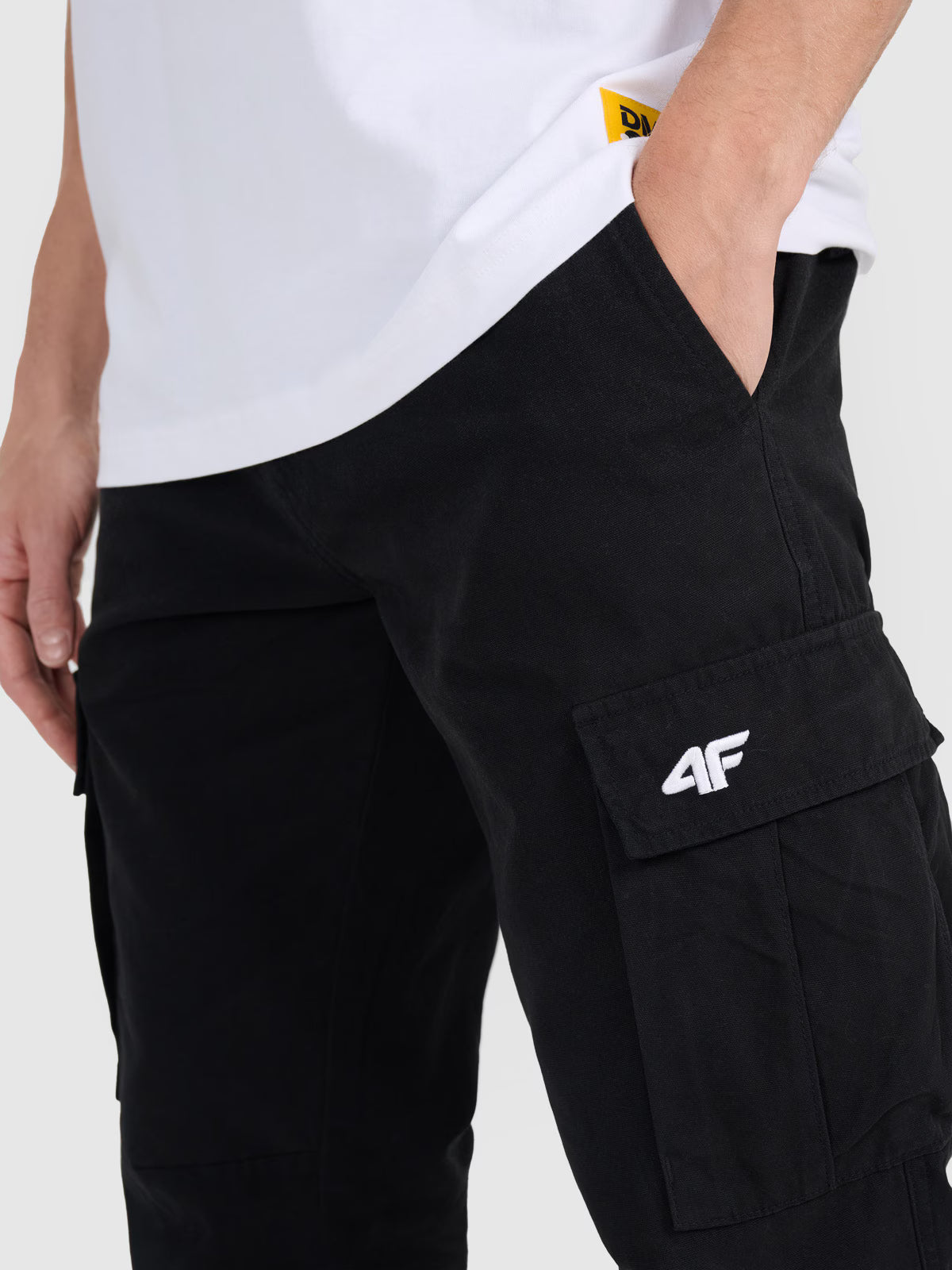 Spodnie casual cargo uniseks 4F x Drift Masters