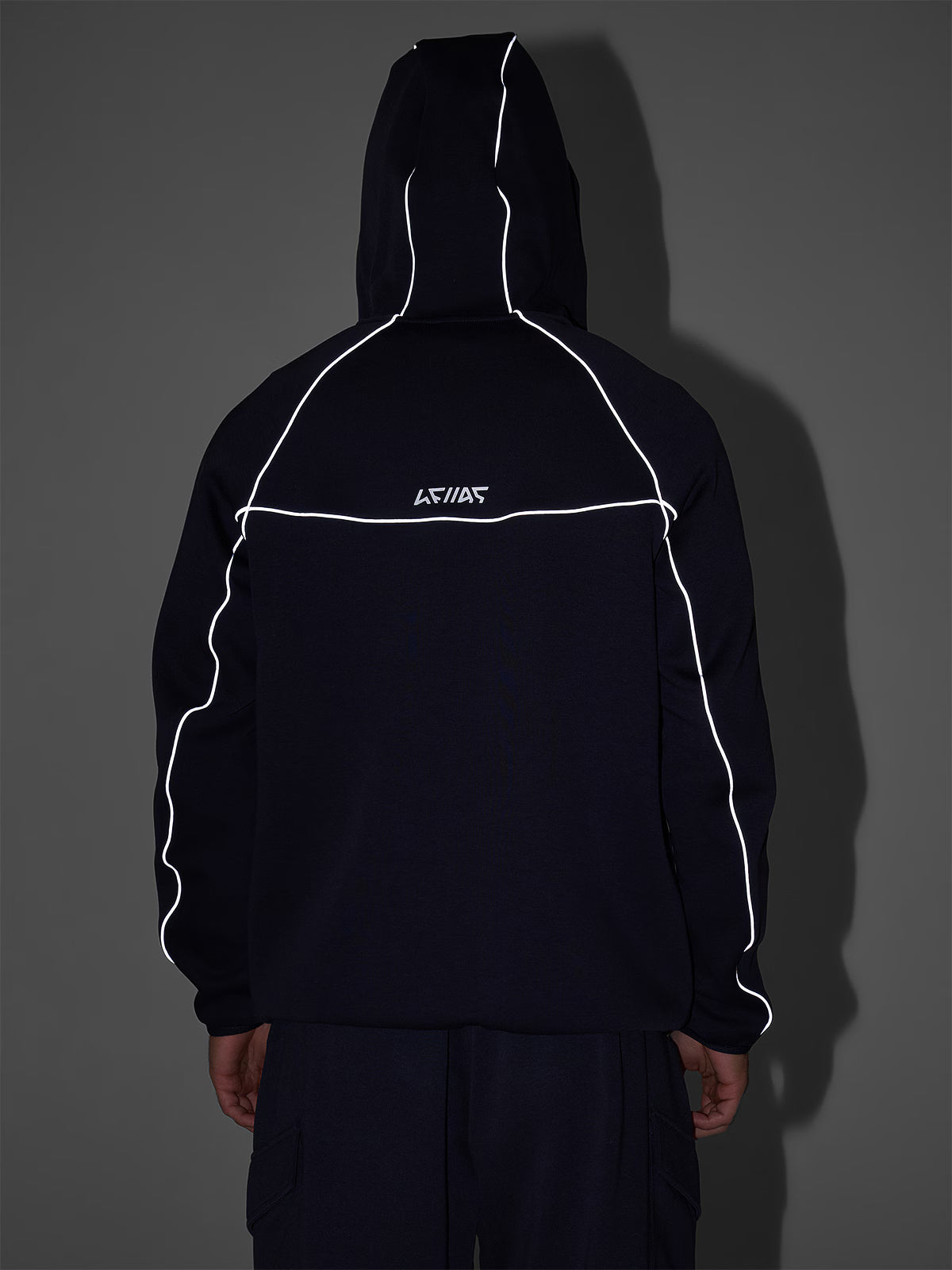 Bluza dresowa regular z kapturem męska