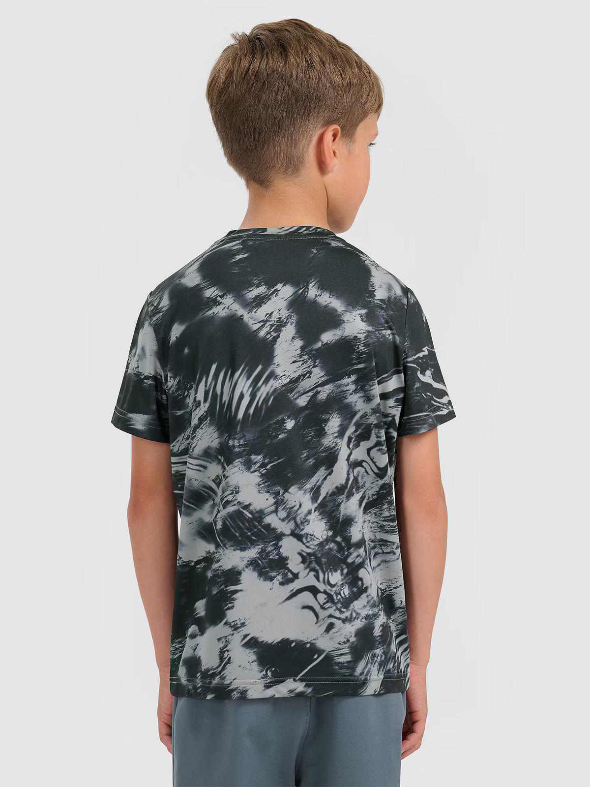 T-shirt sportowy szybkoschnący chłopięcy