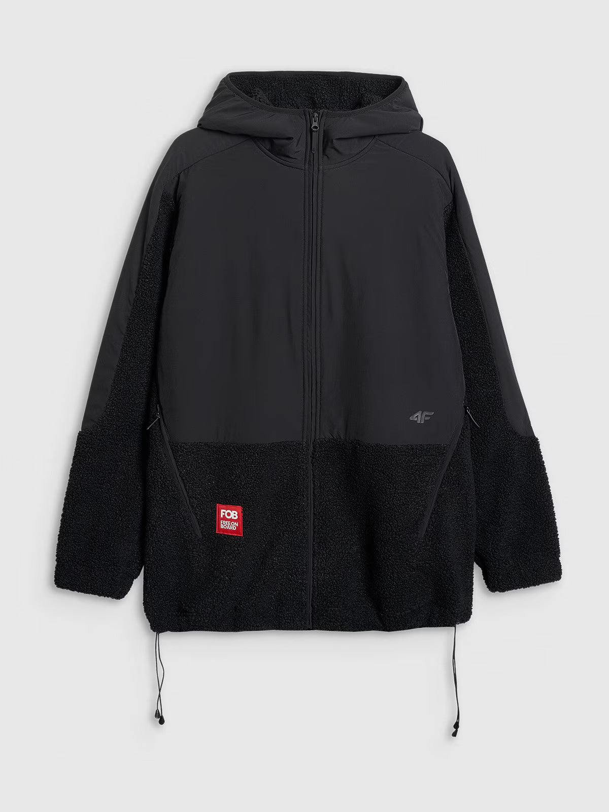 Polar sherpa loose z kapturem męski