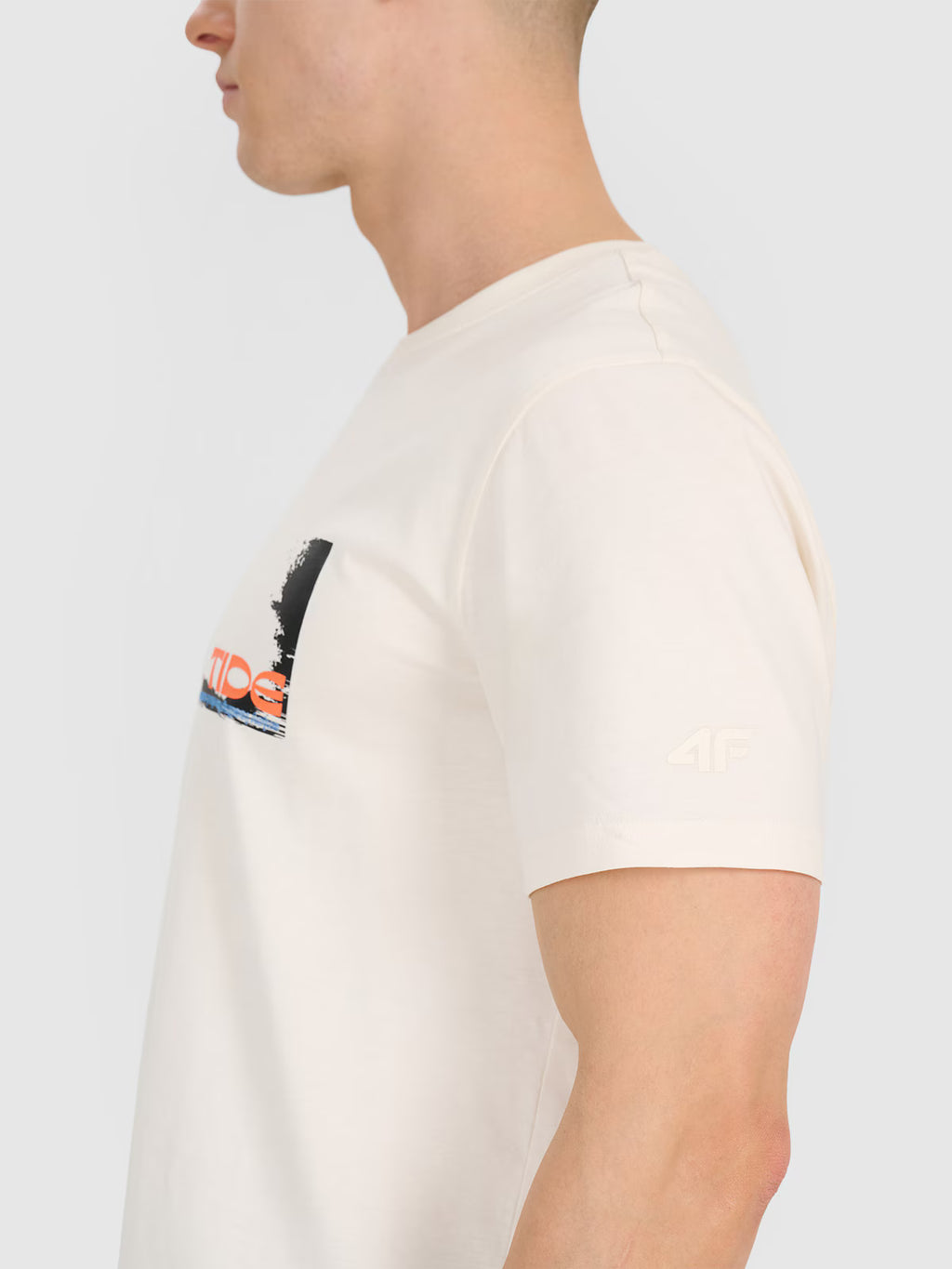 T-shirt regular z nadrukiem męski