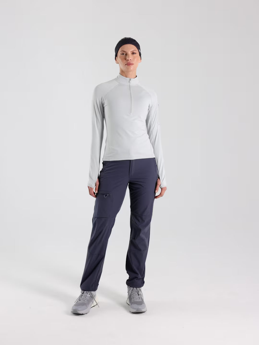 Bluza trekkingowa regular szybkoschnąca damska