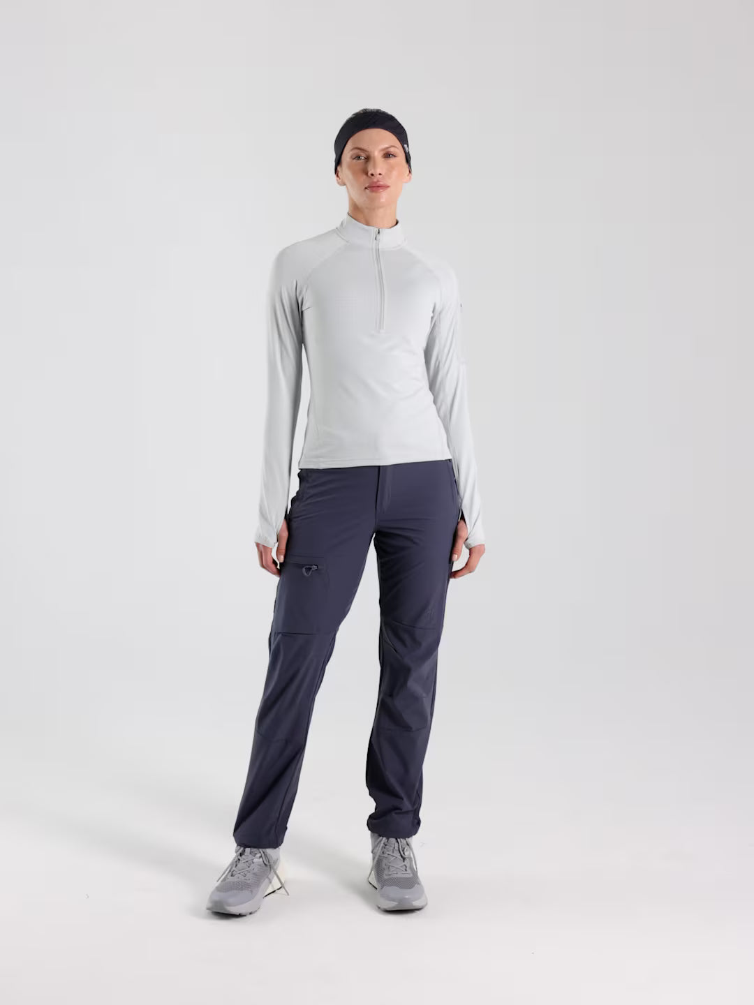 Bluza trekkingowa regular szybkoschnąca damska