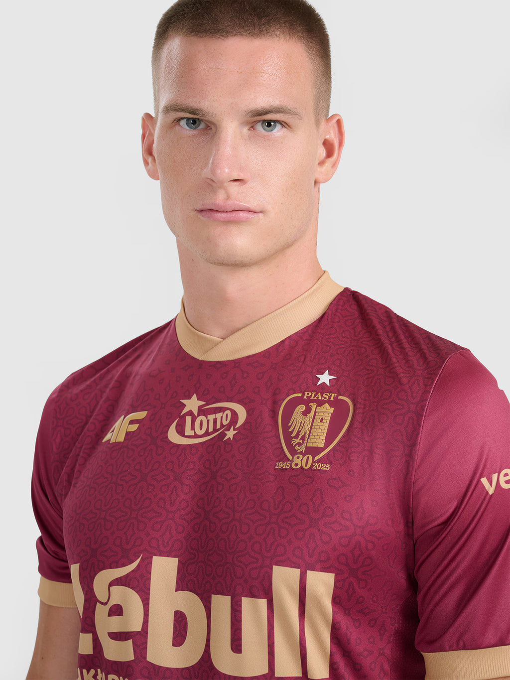 Koszulka klubowa domowa z sezonu 2025/26 męska 4F x Piast Gliwice