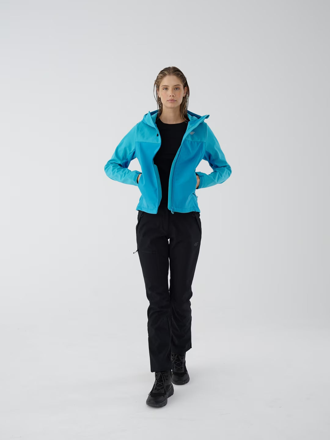 Kurtka softshell wiatroodporna membrana 8000 damska