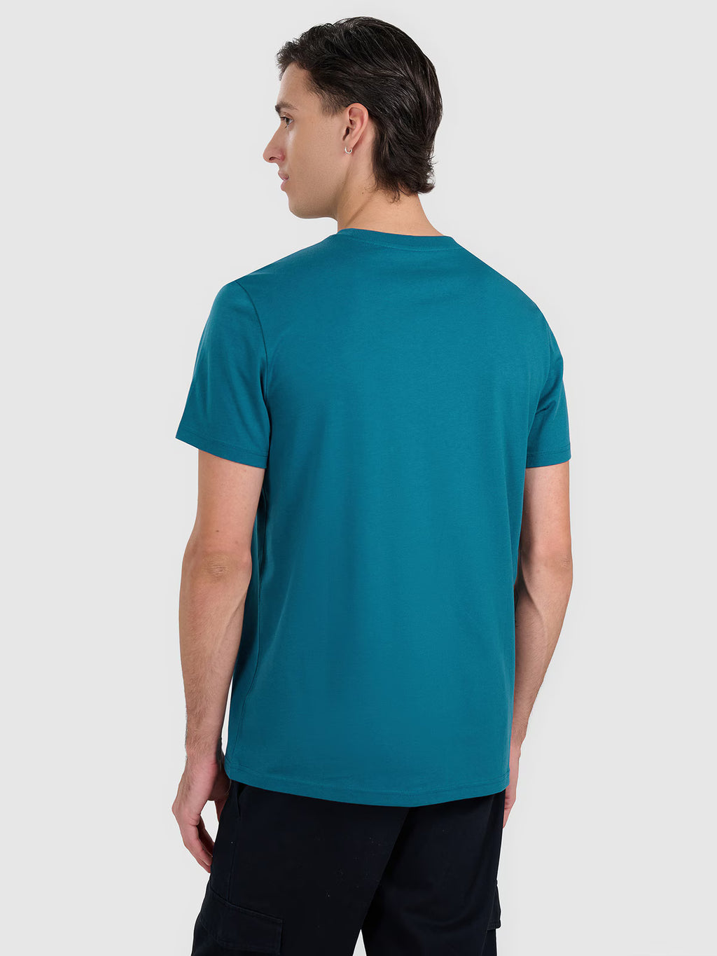 T-shirt regular z nadrukiem męski