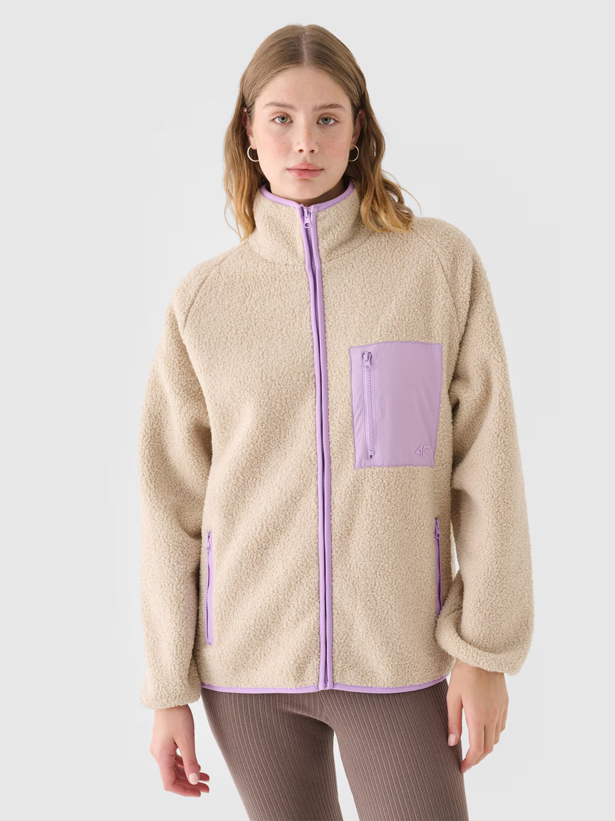 Polar sherpa ze stójką damski