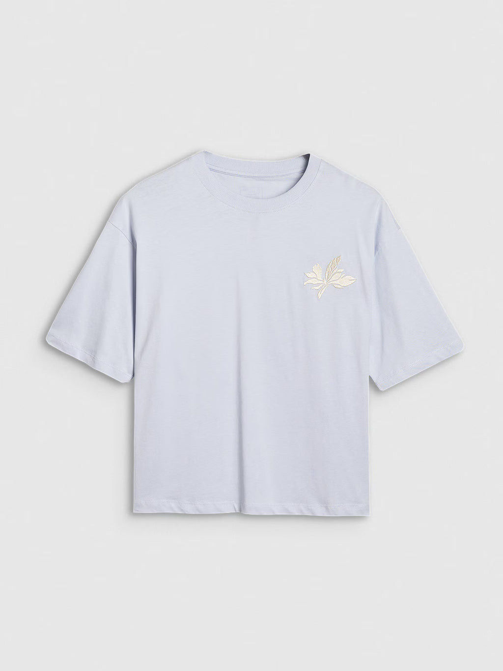 T-shirt oversize z nadrukiem damski