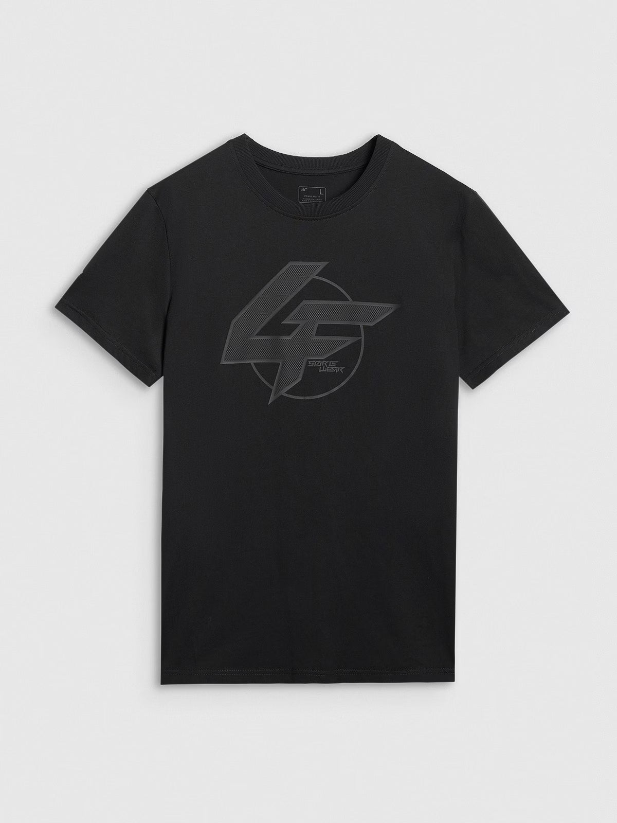 T-shirt regular z nadrukiem męski