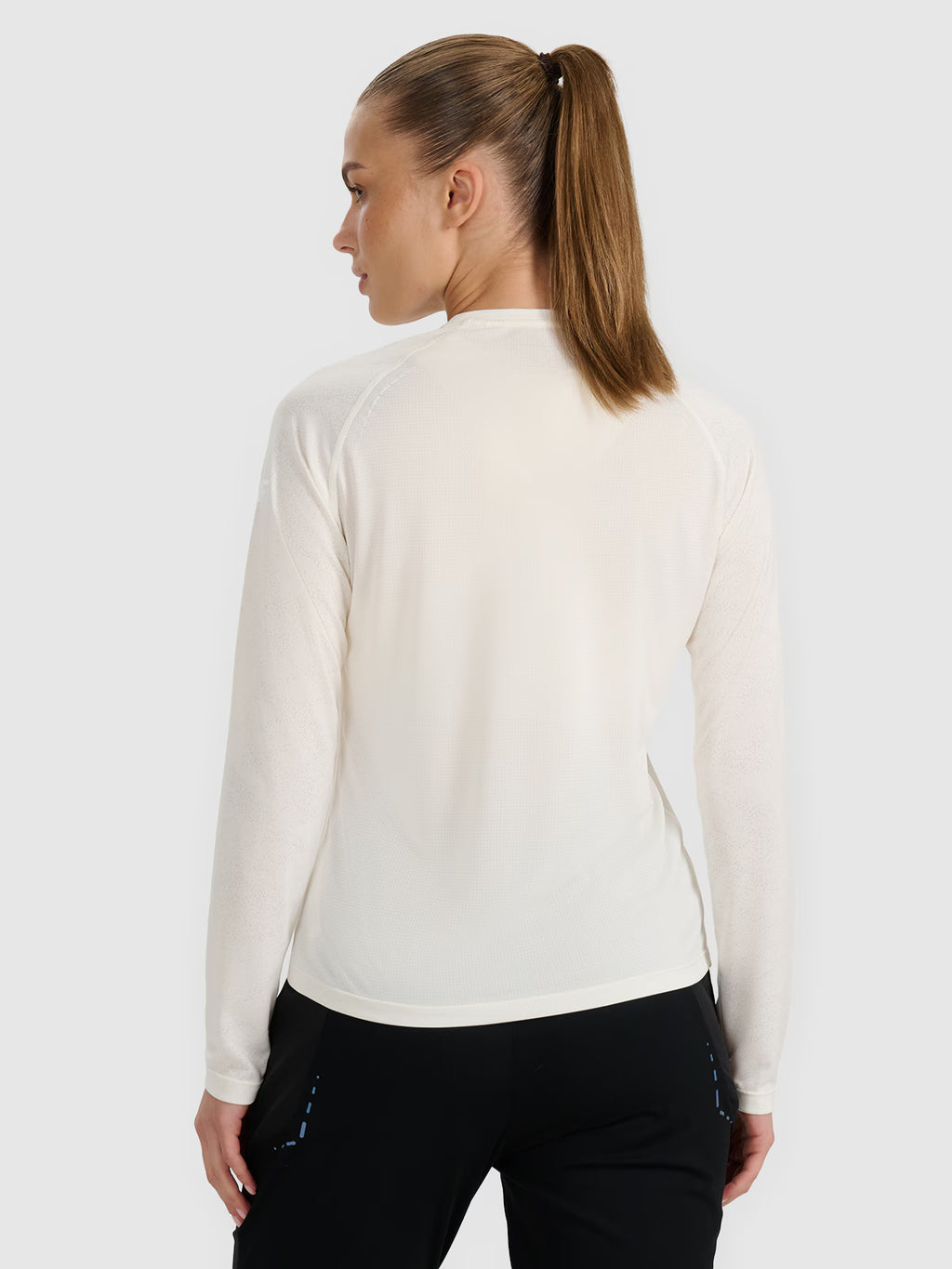 Longsleeve do biegania w terenie szybkoschnący damski