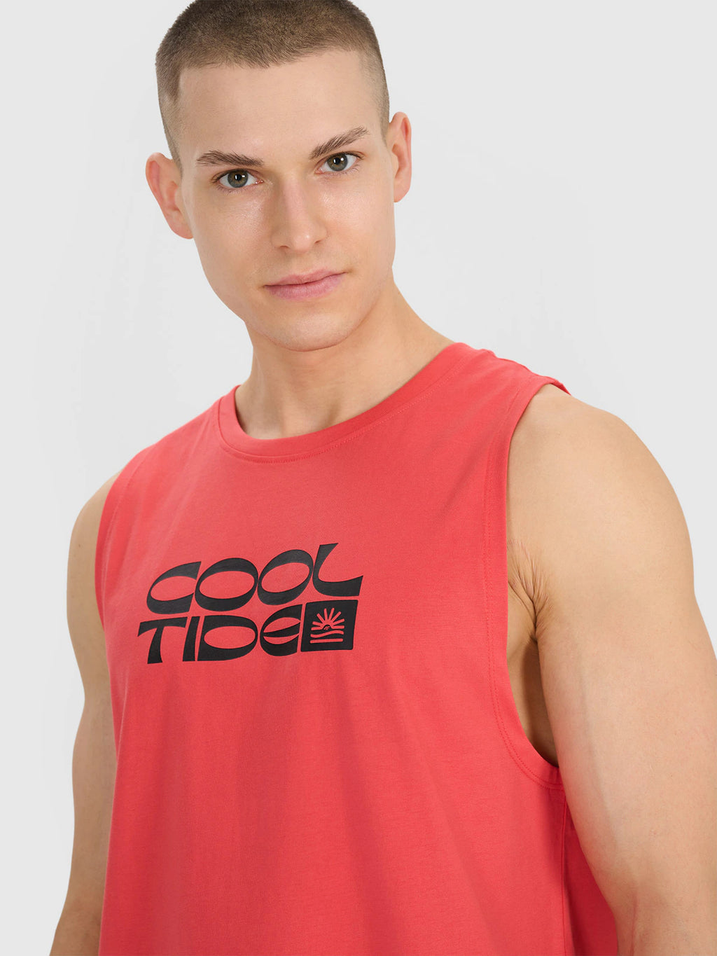 Tank top regular męski