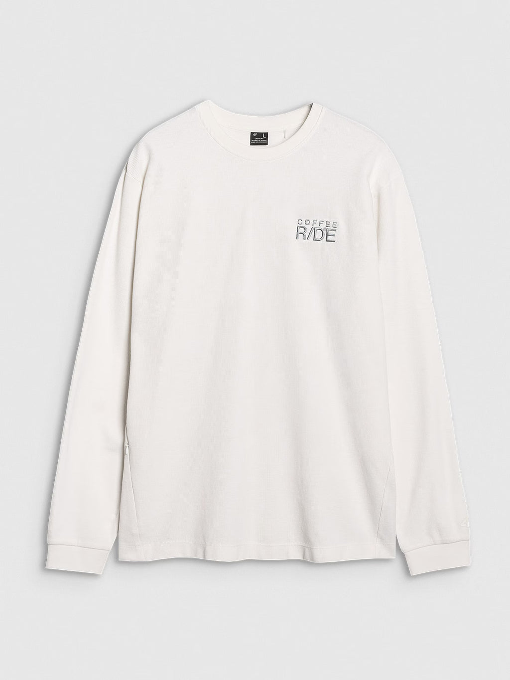 Longsleeve oversize z nadrukiem męski