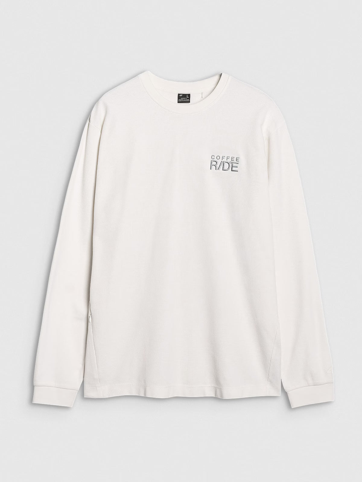 Longsleeve oversize z nadrukiem męski