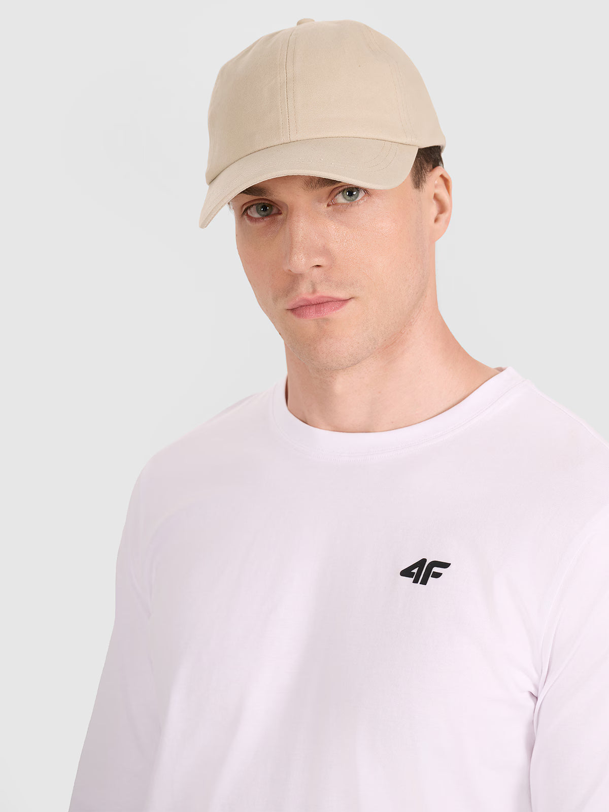 Longsleeve regular gładki męski