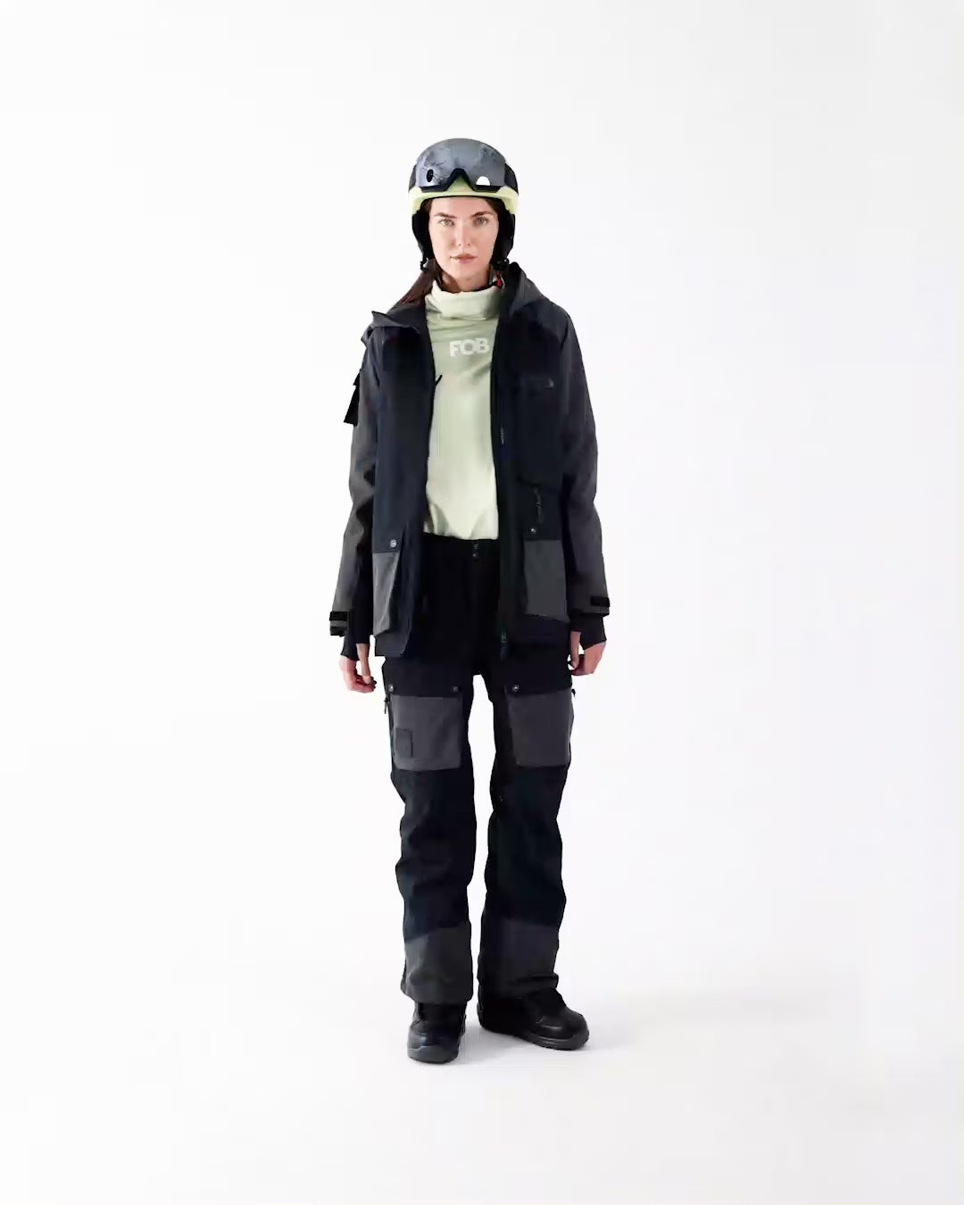 Kurtka snowboardowa membrana 10000 damska