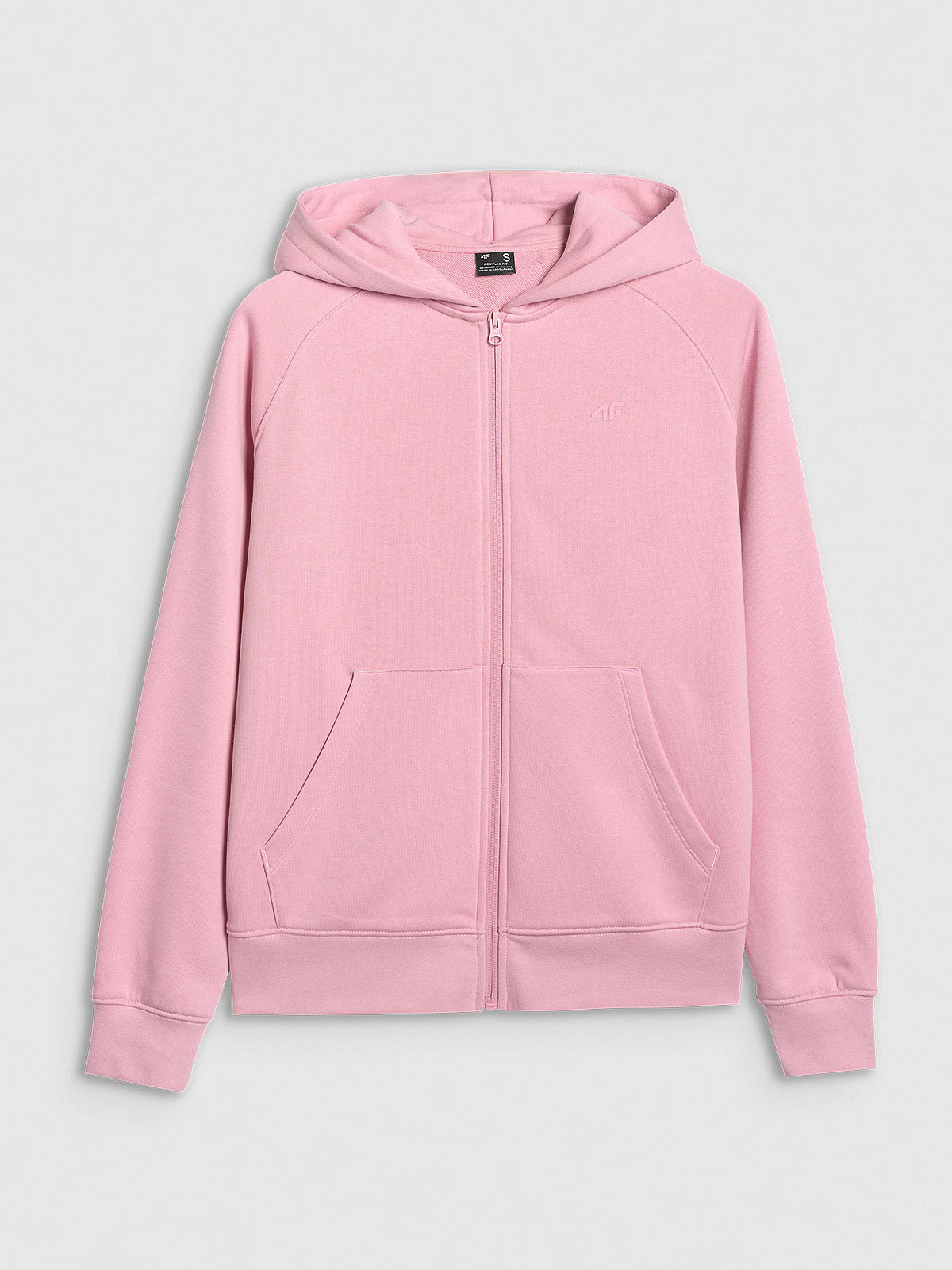 Bluza dresowa rozpinana z kapturem damska