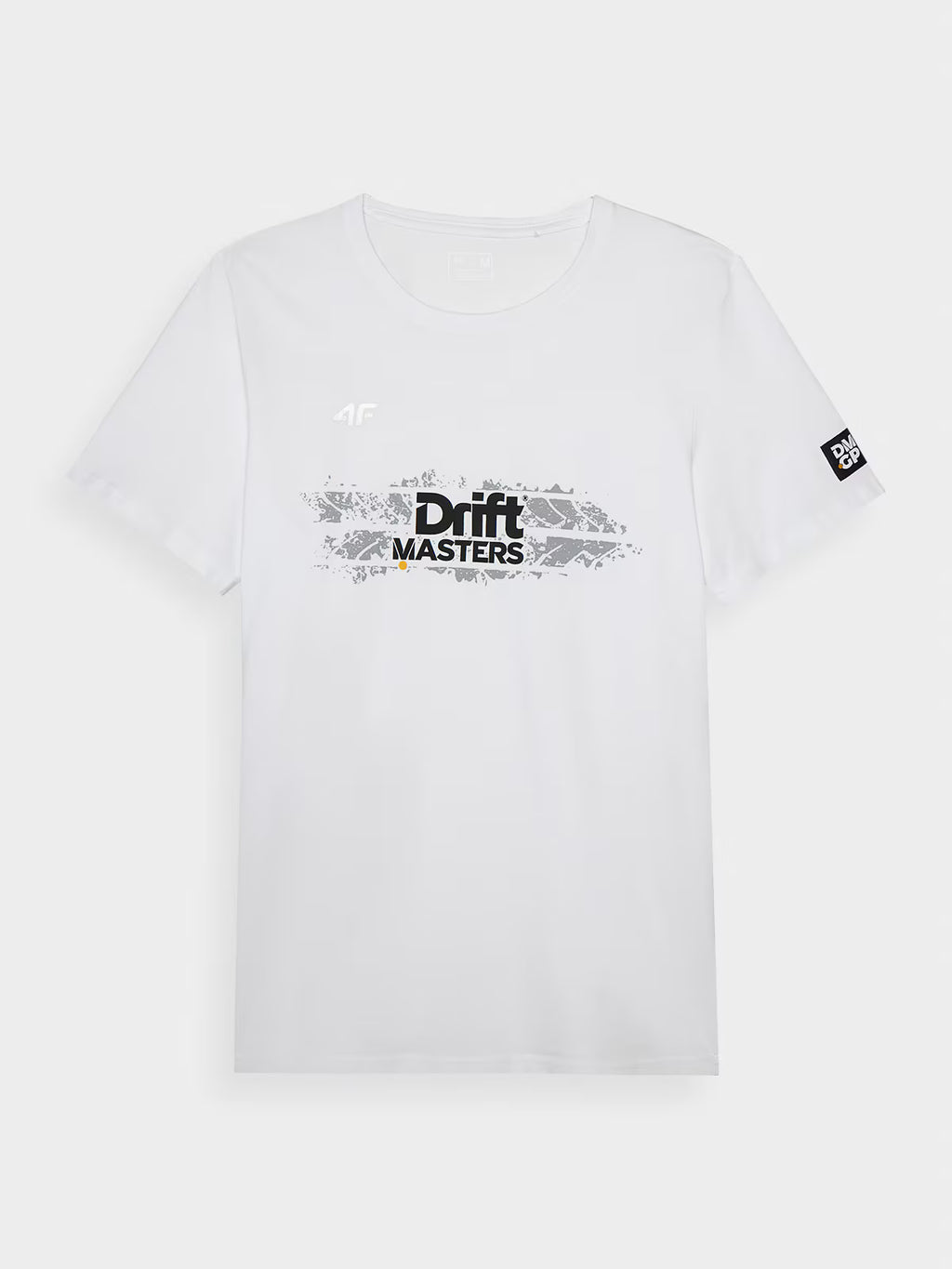 T-shirt regular z nadrukiem uniseks 4F x Drift Masters