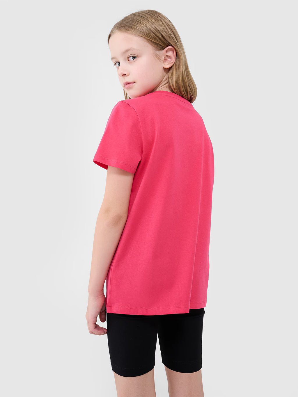 T-shirt regular z nadrukiem dziewczęcy