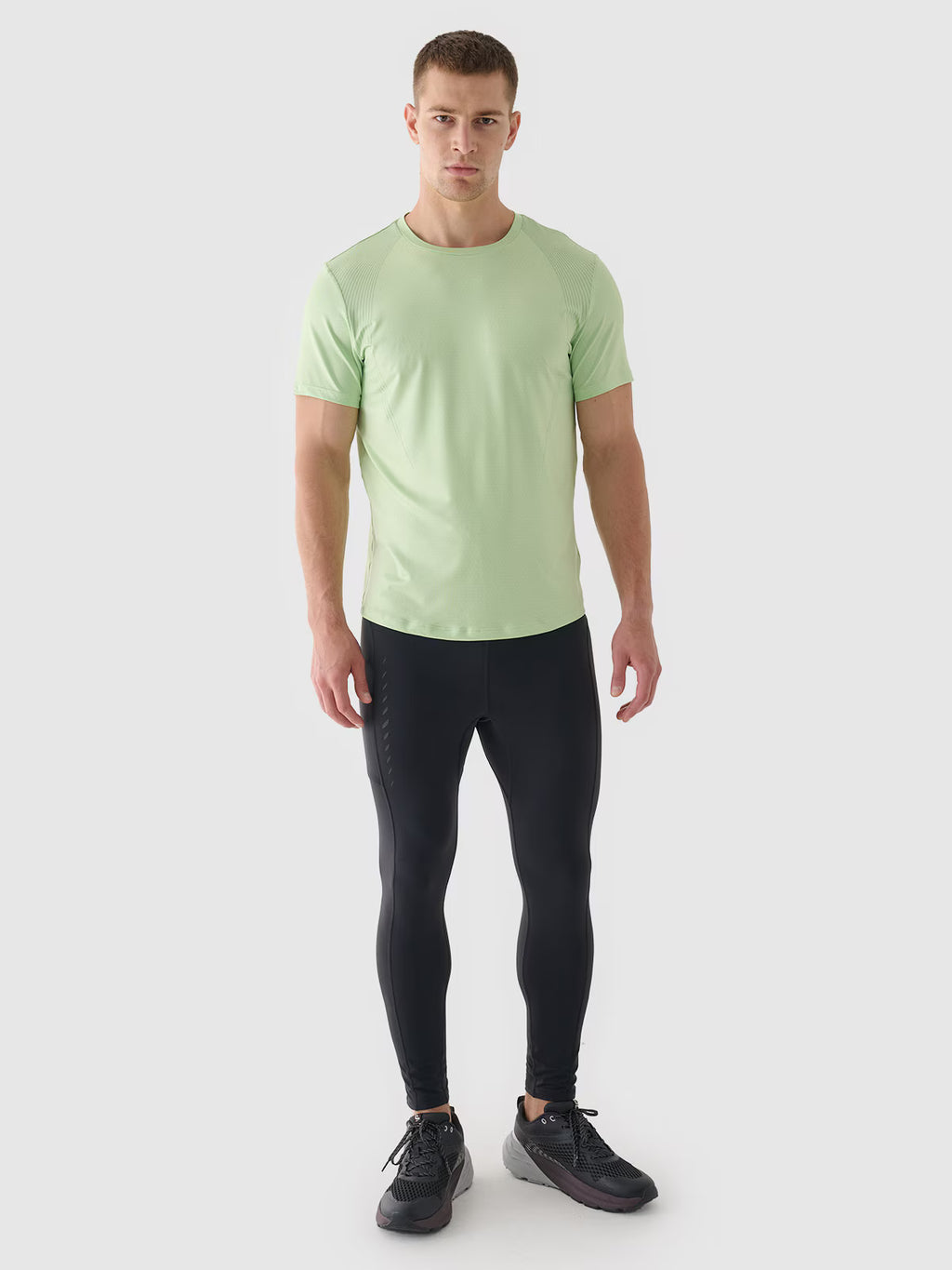 Legginsy do biegania szybkoschnące męskie