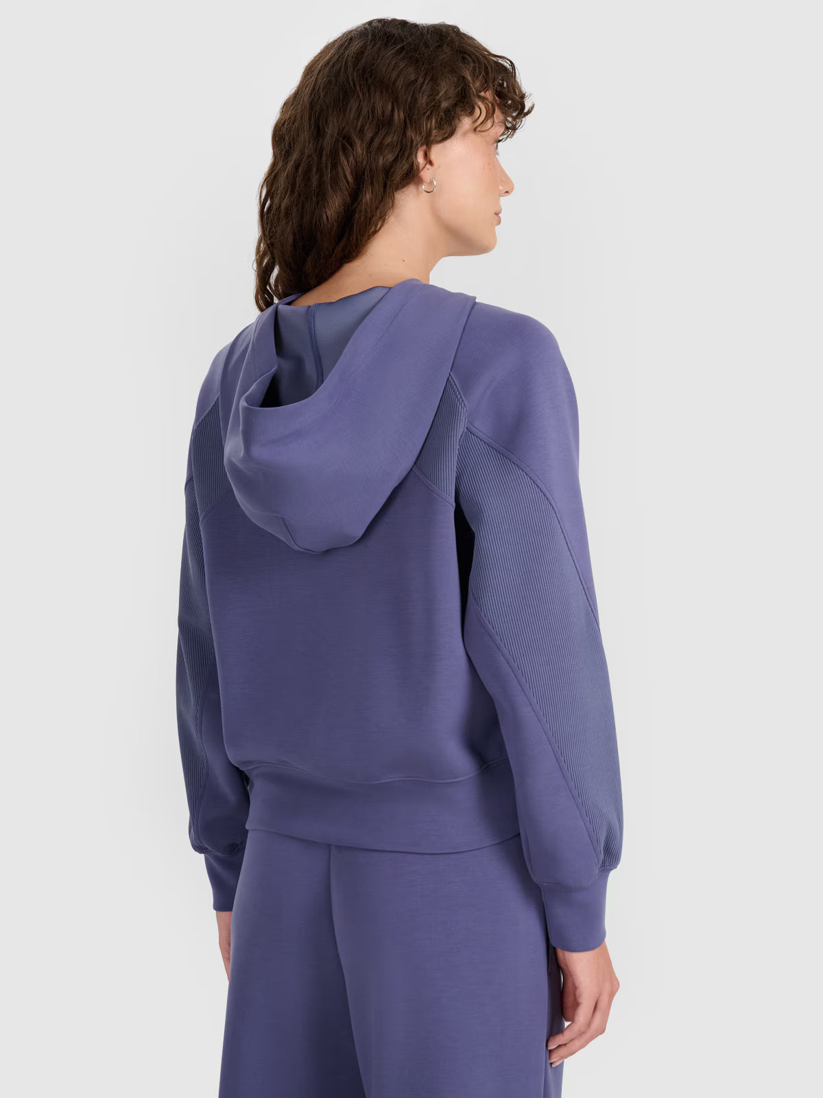 Bluza dresowa rozpinana z modalem damska