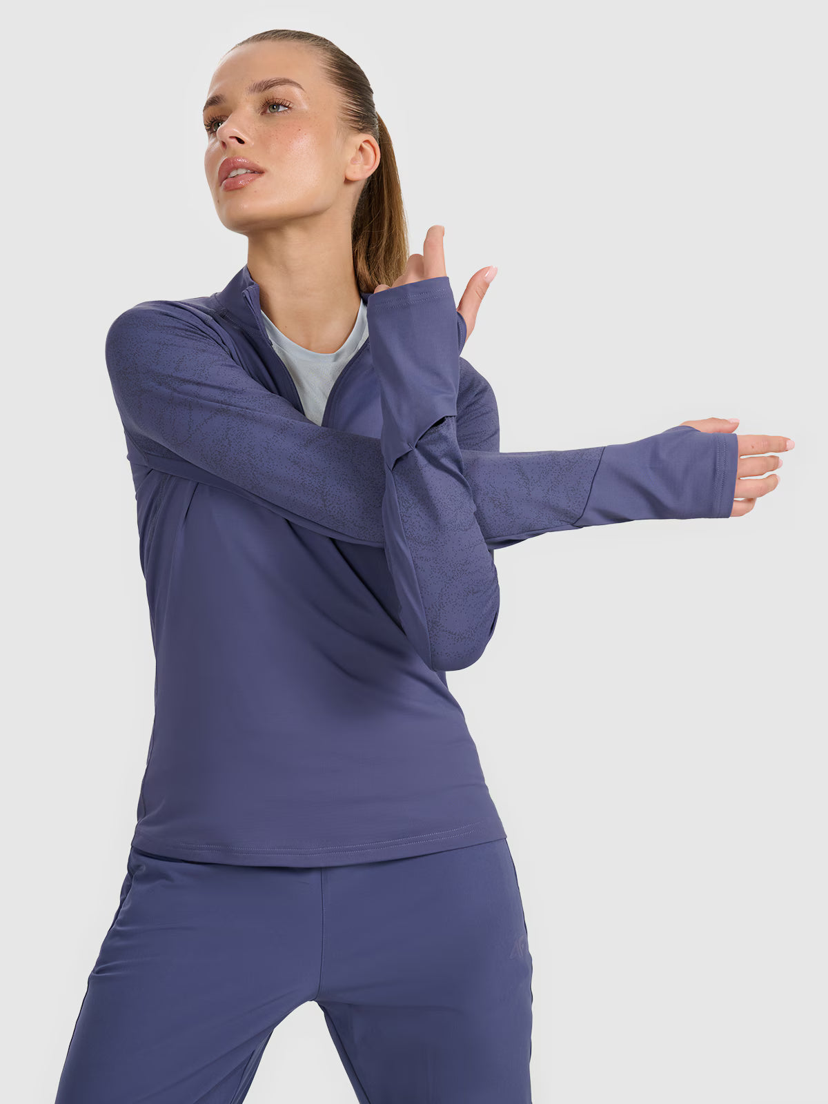Bluza do biegania regular szybkoschnąca damska