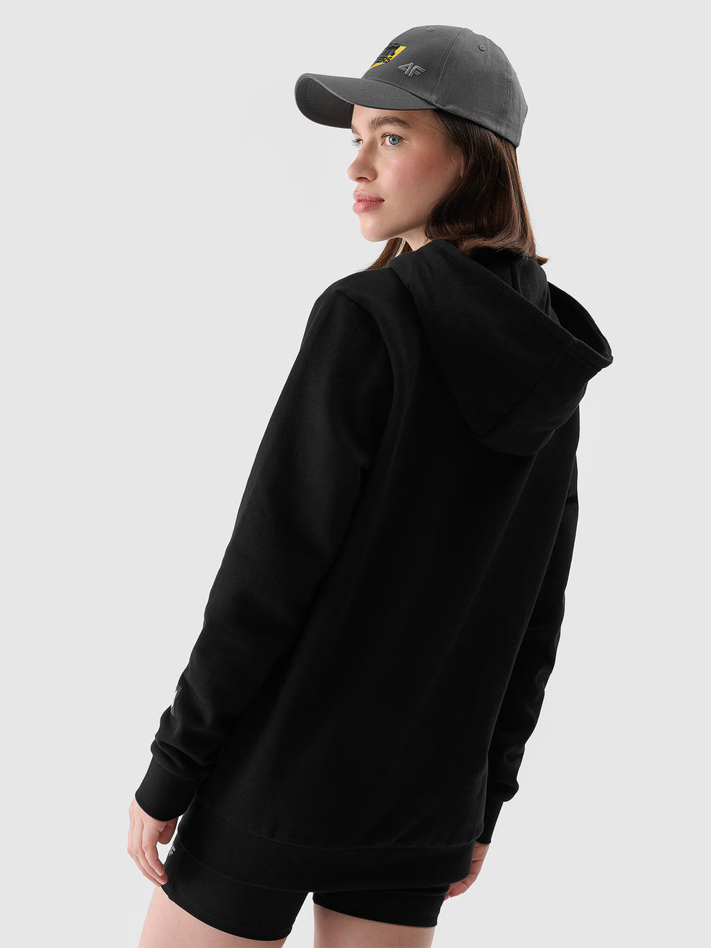 Bluza dresowa nierozpinana z kapturem uniseks 4F x Drift Masters