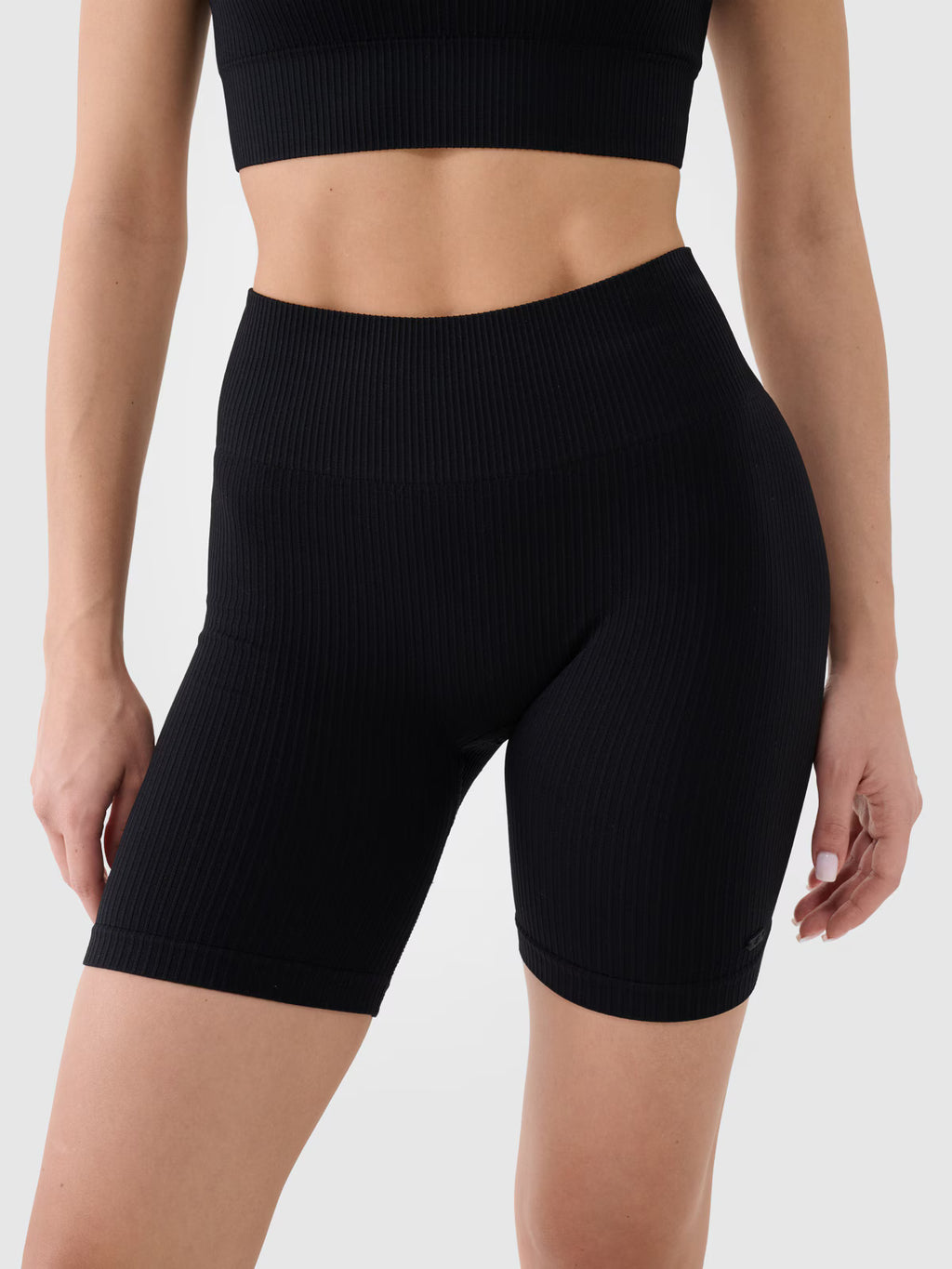 Legginsy kolarki bezszwowe treningowe damskie
