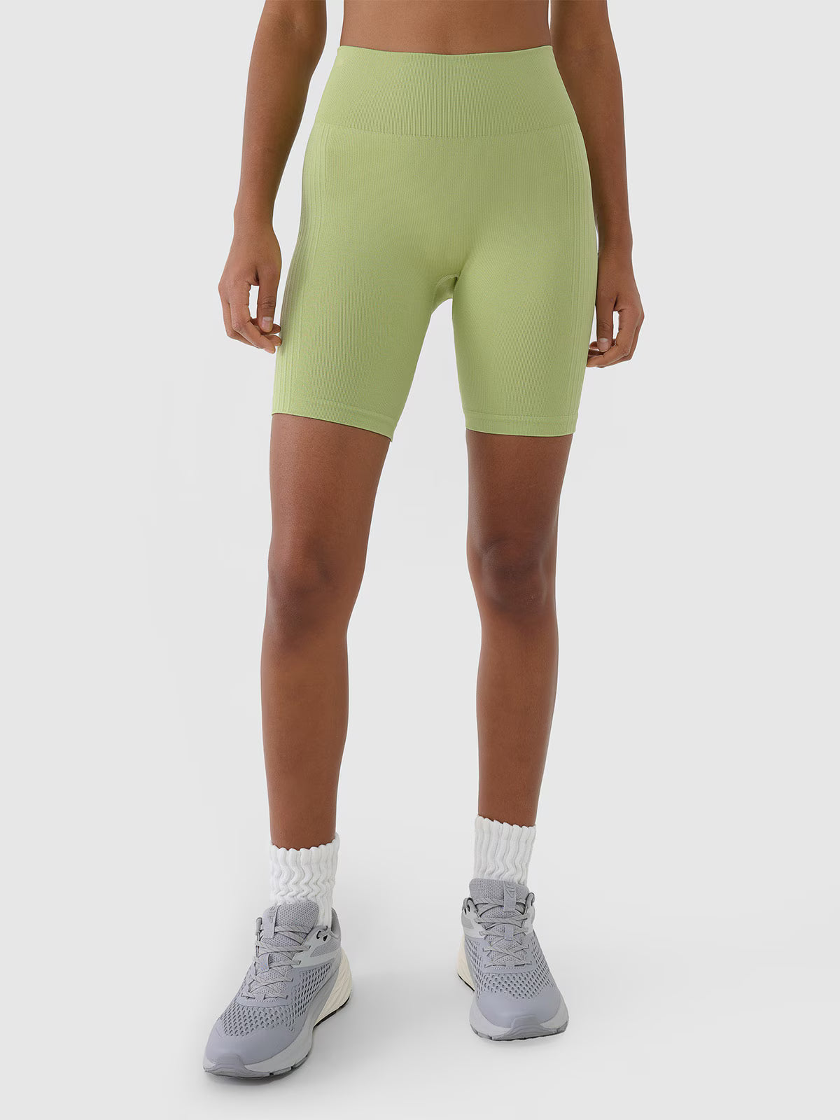 Legginsy kolarki bezszwowe treningowe damskie