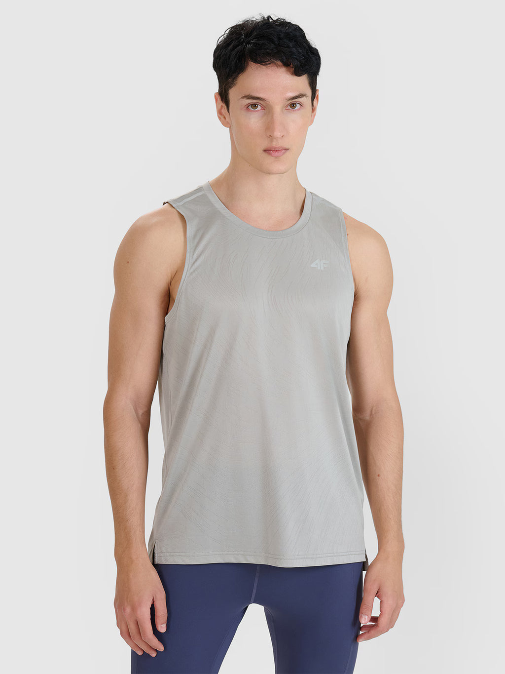 Tank top do biegania regular szybkoschnący męski