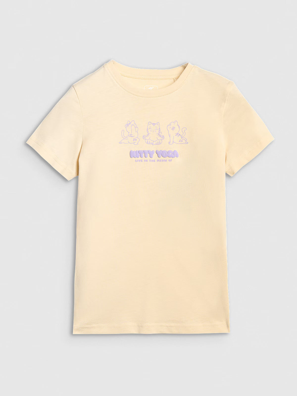 T-shirt regular z nadrukiem dziewczęcy