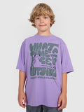 T-shirt oversize z nadrukiem chłopięcy