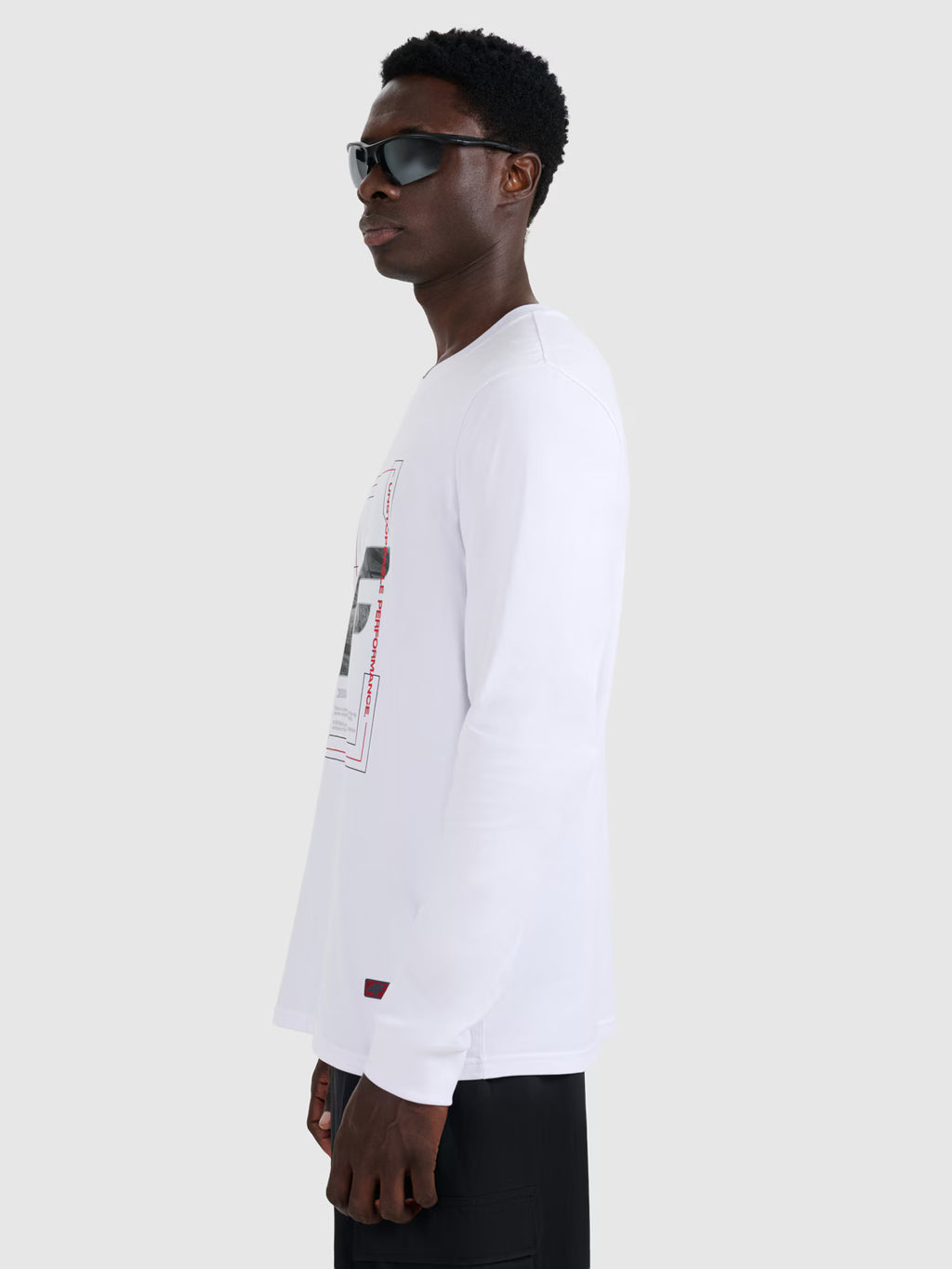 Longsleeve regular z nadrukiem męski
