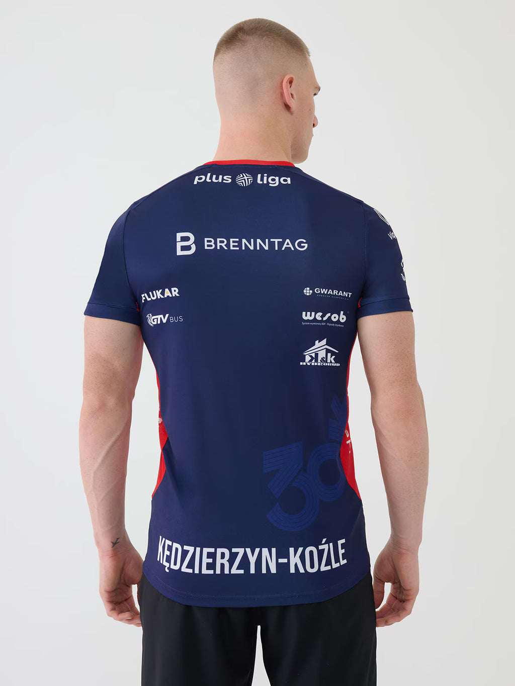 Koszulka meczowa replika wyjazdowa z sezonu 2024/25 męska 4F x Zaksa Kędzierzyn Koźle
