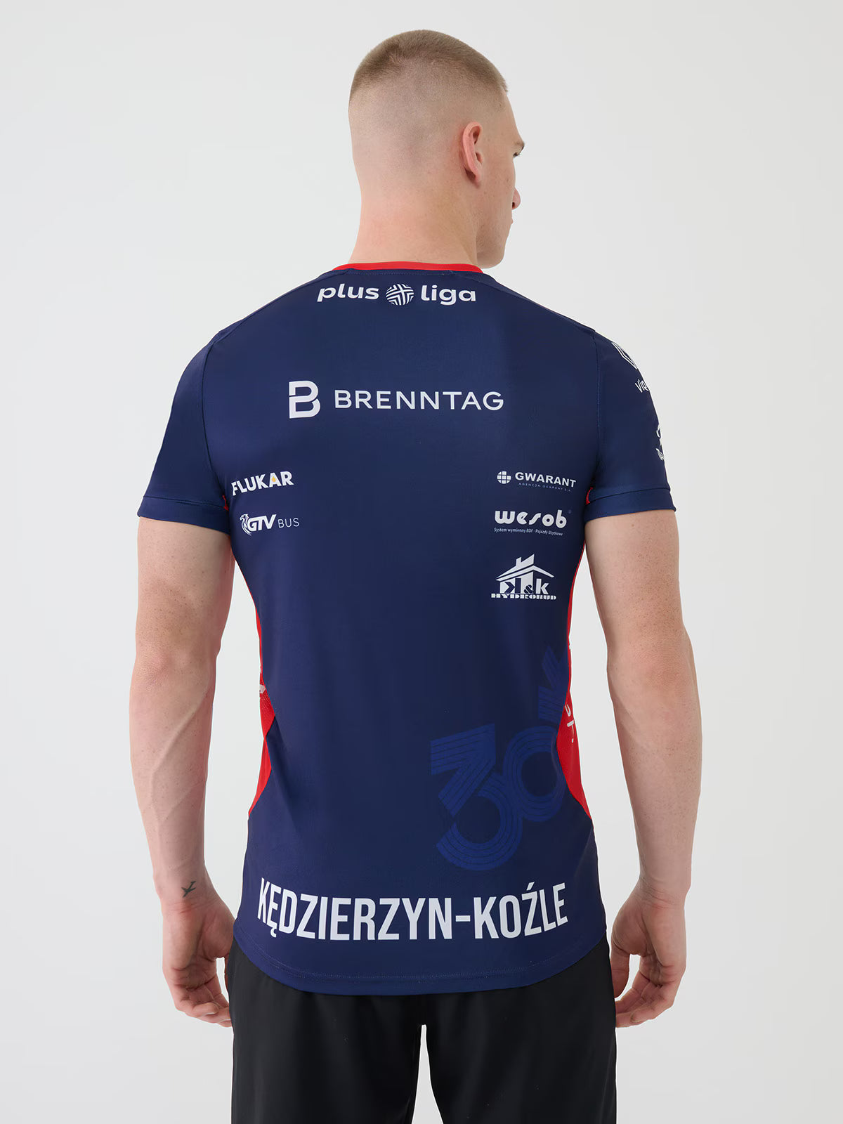 Koszulka meczowa replika wyjazdowa z sezonu 2024/25 męska 4F x Zaksa Kędzierzyn Koźle
