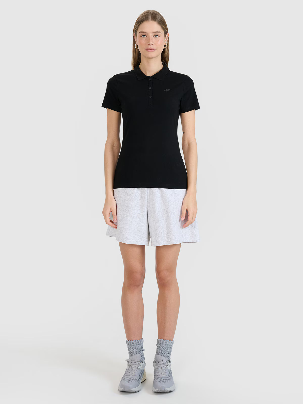 Koszulka polo slim damska