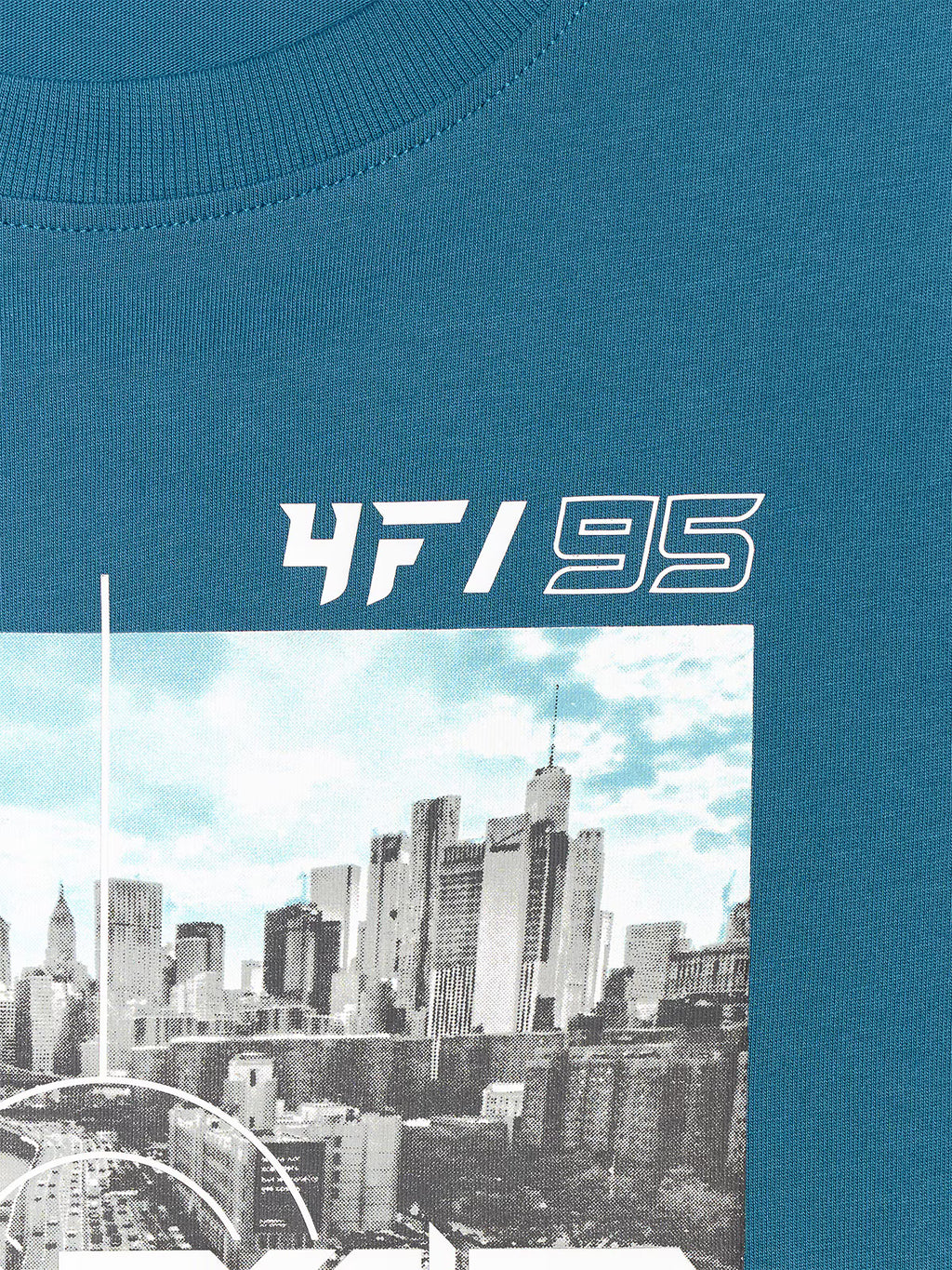 T-shirt regular z nadrukiem męski