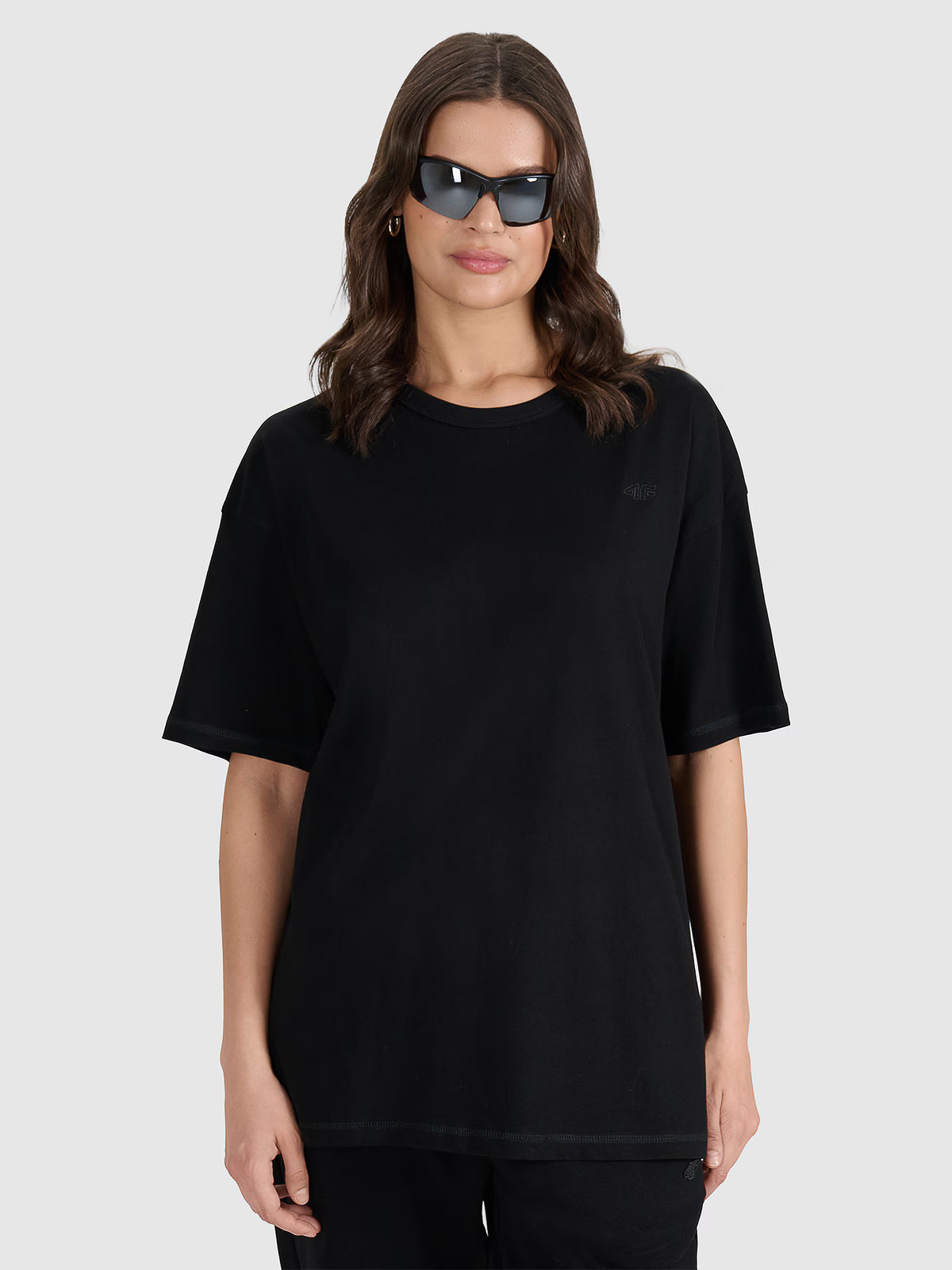 T-shirt oversize gładki uniseks